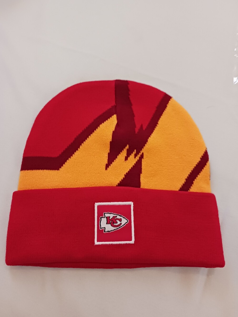 NFL Kansas City Chiefs Winter Sock Cap New